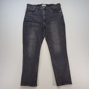 Madewell Jeans Womens 32* Gray The Perfect Vintage Jean High Rise Denim